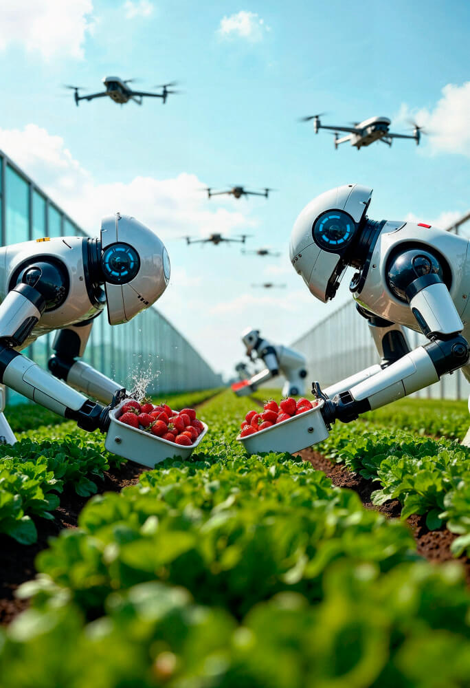 AI in Smart Cities, Agriculture, and Logistics