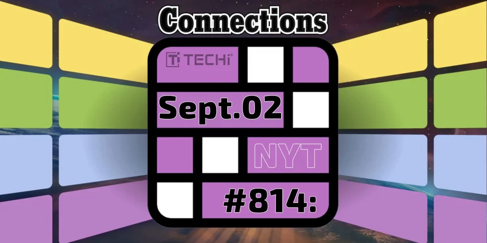 NYT Connections Today – Puzzle Categories & Themes